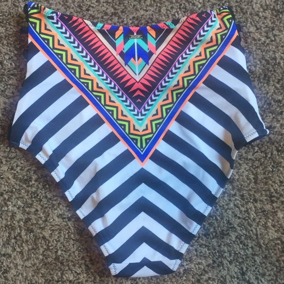 PINK Victoria’s Secret High waisted Bikini set with top sz small C cup - Picture 4 of 8